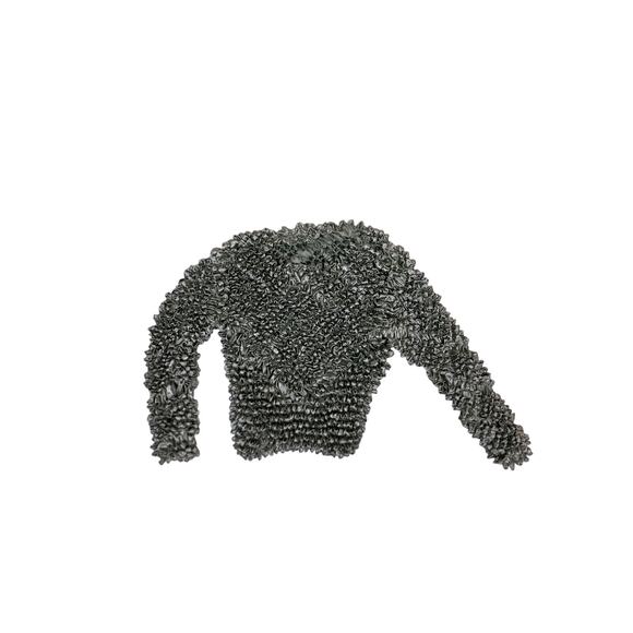 Green Long Sleeve 90s Y2K Stretch Magic Scarf Top – One Size Fit Retro Shirt - Picture 1 of 3